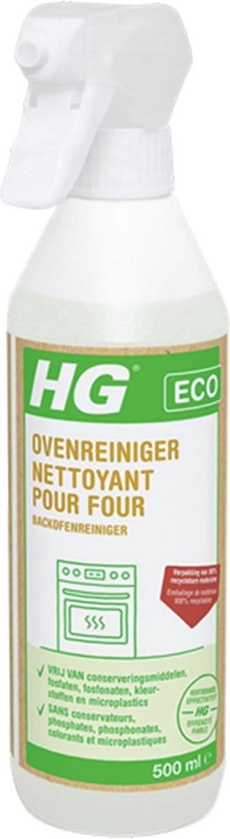 HG - Eco Ovenreiniger - 6 x 500 ml - Voordeelverpakking