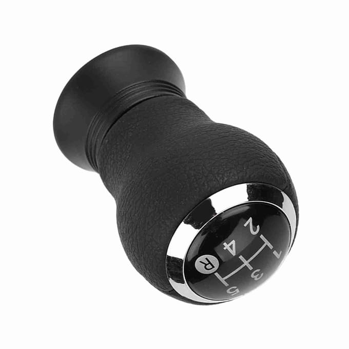 Modification de voiture Pommeau de levier de vitesse 5 vitesses pour Yaris 2005‑2010 Black