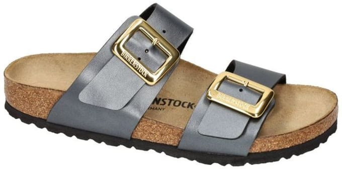 Birkenstock -Dames - zwart - slippers & muiltjes - maat 40