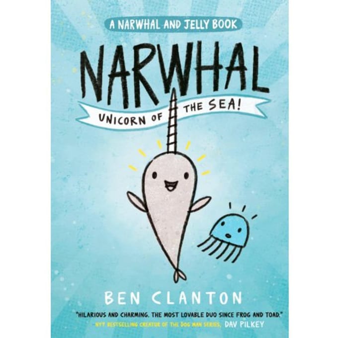Narwal Eenhoorn van de Zee door Ben Clanton Paperback Boek 9781405295307