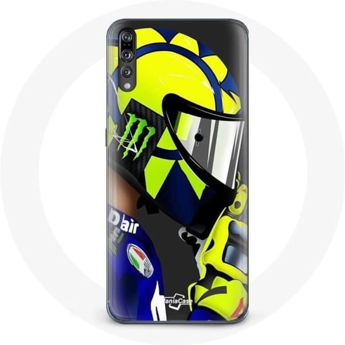Coque pour Huawei P20 Pro Valentino Rossi Pilote de vitesse champion du monde Motogp