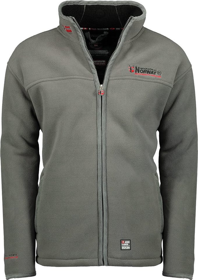 Fleece Vest Teddy Gevoerd Heren Grijs Geographical Norway - M