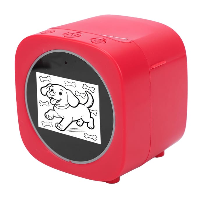 AI Spraaksticker Printer 2,4 Inch Scherm Ondersteunt Telefoonverbinding AI Thermische Labelprinter met Printpapier voor black