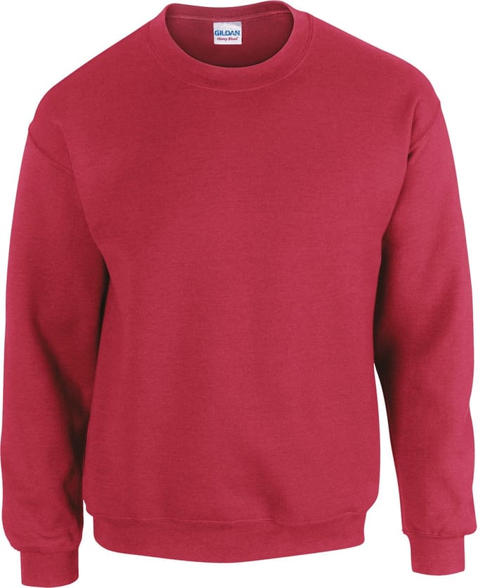 Gildan - Heavy Blend Unisex Sweater - Antique Cherry Red ( maat S