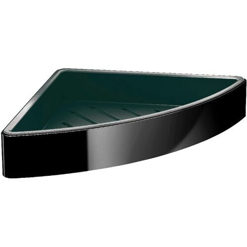 Emco Loft black corner sponge basket 054513303