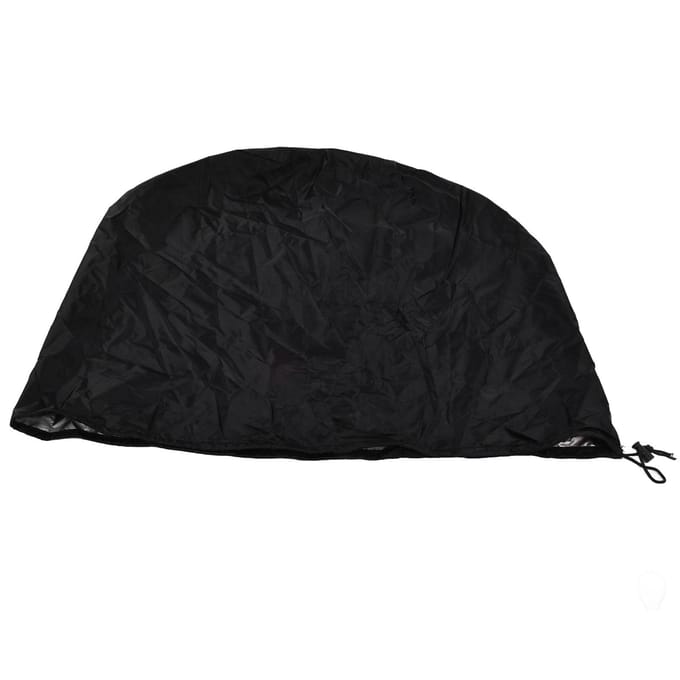 Ronde Waterdichte Tafelhoes Scheurbestendige Tafel Stoelhoes voor Bar Tuinieren Buiten Thuis black