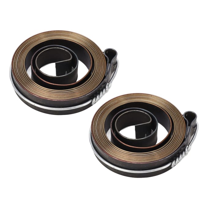 2 Stuks Boorkolomveer Verchroomd Staal Universele Pinole Voeding Retour Spiraalveer voor Boor- Freesmachine black