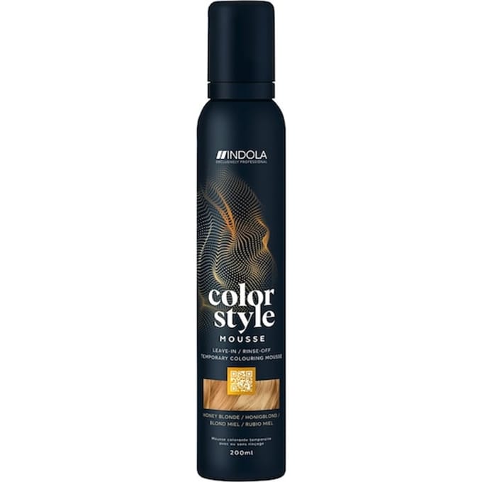 INDOLA Color Style Mousse Honing Blond Haarkleuring Dames 200 ml