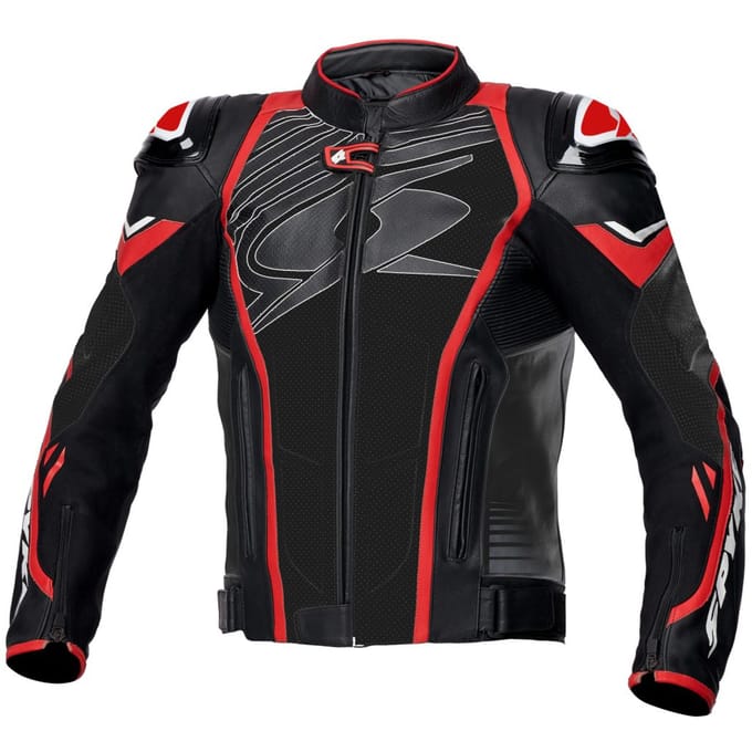 Leren motorjack SPYKE ARAGON EVO Maat 48