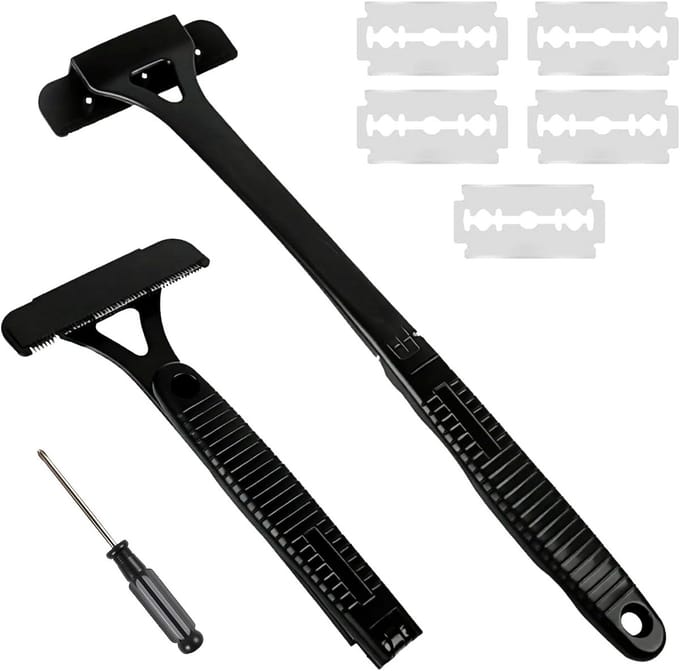 Lichaamshaar Trimmer - Scheerapparaat Heren - Gladde Huid - Inklapbaar Handvat - 45 cm - Zwart