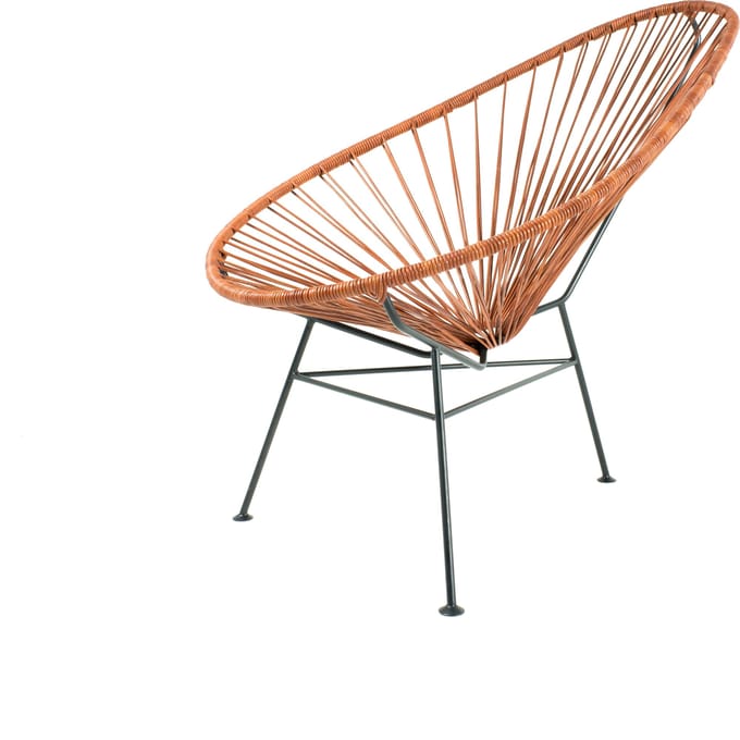 AcapulcoDesign - Acapulco Stoel Leer Cognac - meerkleurig