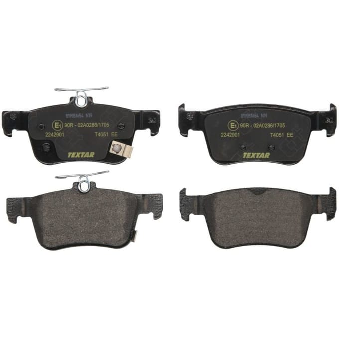 Remblokset TEXTAR 2242901, achter