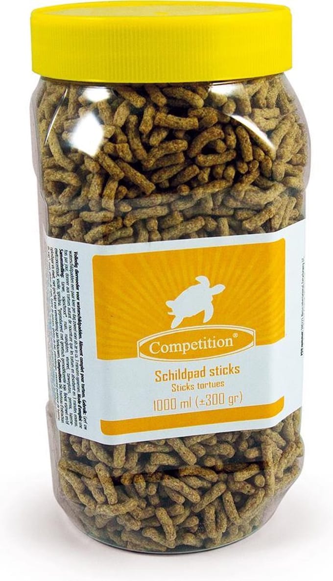 Competition Schildpaddenvoer Korrels 1 Liter Zwart