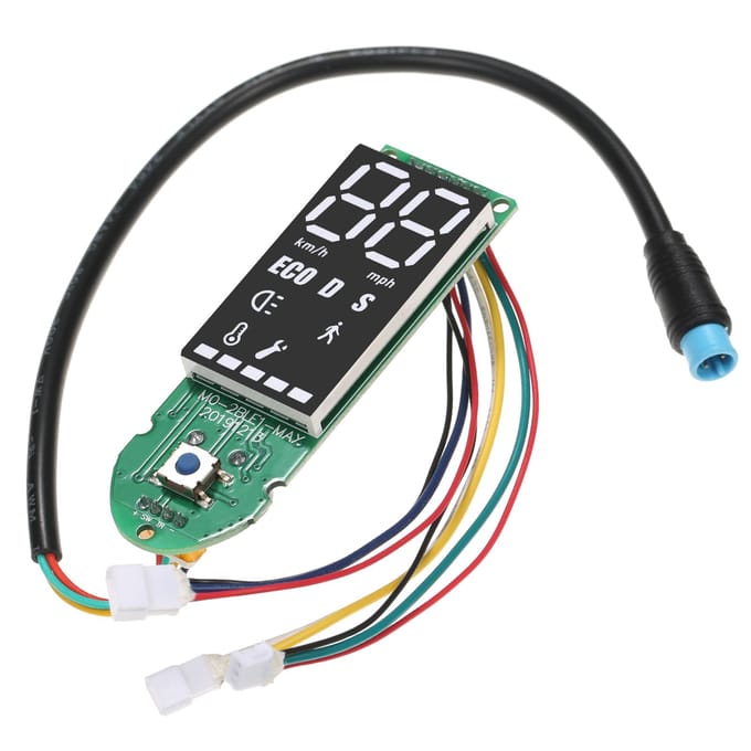 Vervanging van dashboardprintplaat voor Ninebot Max G30 elektrische scooters veelkleurig