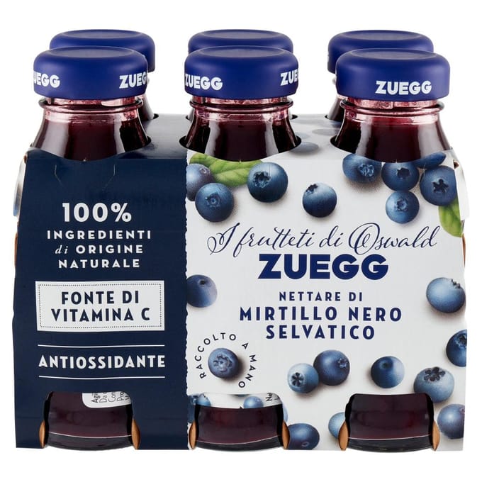 Jus de myrtille 6x125ml - zuegg
