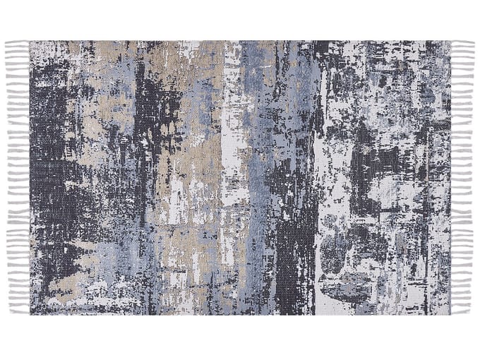 KONAKLI - Laagpolig vloerkleed - Multicolor - 140 x 200 cm - Polyester