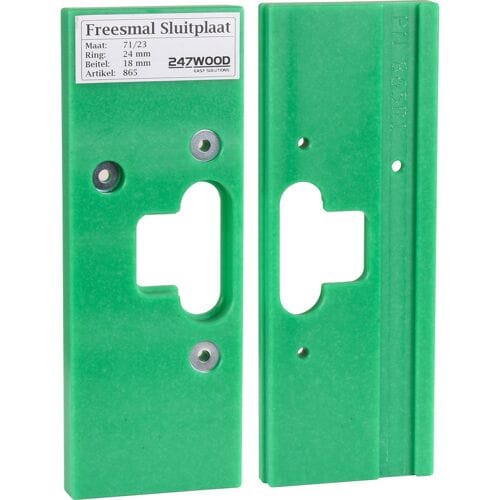 247wood freesmal sluitplaat Links/rechts