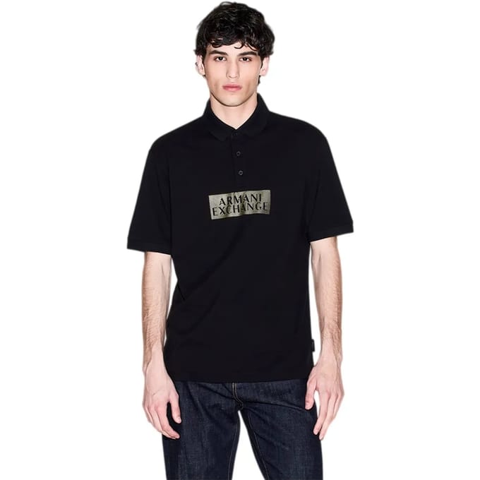 Armani Exchange Heren Polo Zwart XM001885-AF13026/MC237