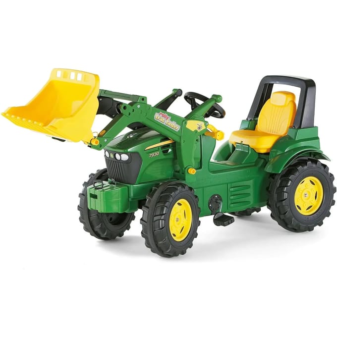 Rolly Toys FarmTrac John Deere - Traptractor met Frontlader