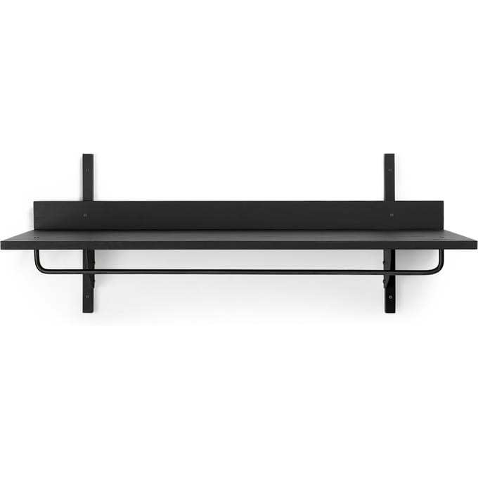Ferm Living Regal Sector Rack - essen zwart/messing zwart