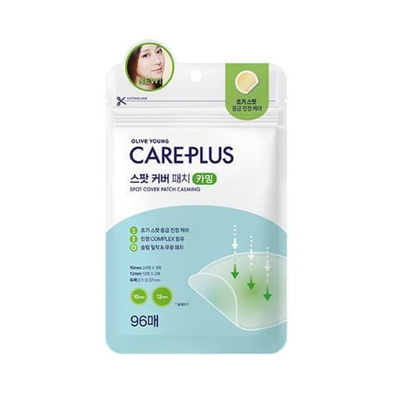 Olive Young CarePlus Scar Cover Spot Patch 24 pcs white