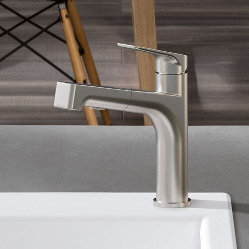 Villeroy & Boch Junis Sky Shower Single Lever Kitchen Faucet 928200LC