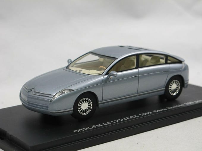 Citroen C4 Volcane 1998 lightblue metallic 1:43