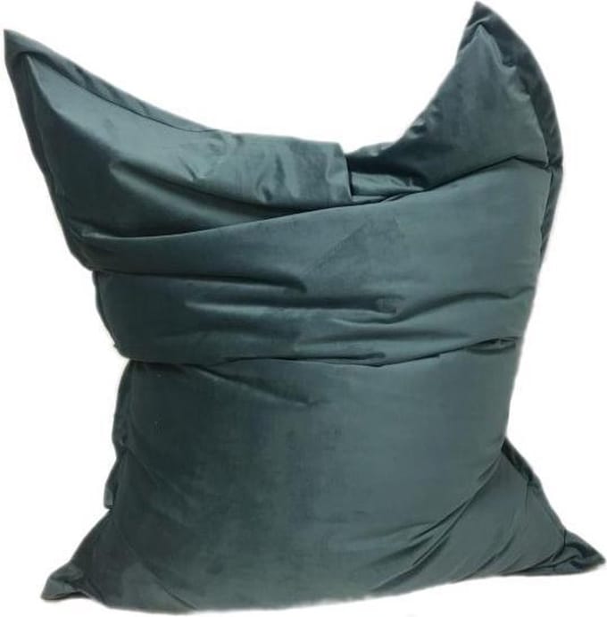 Zitzak Royal Velvet Petrol maat 130x140 cm