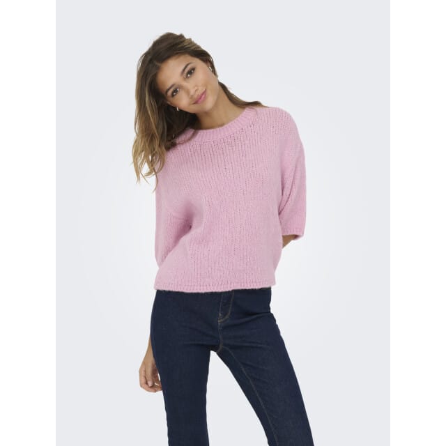 Jacqueline de Yong linea s/s pullover o-neck knt no 15367237 fragant c
