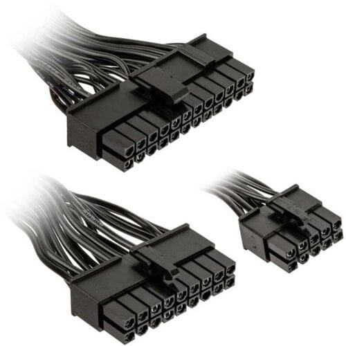 Kolink KL-CBR-ATX Aansluitkabel Stroom Zwart 60 cm