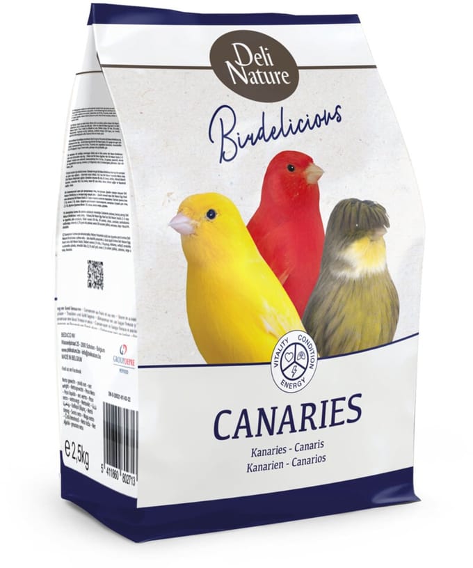 Deli Nature Kanaries Birdelicious - 2,5 kg