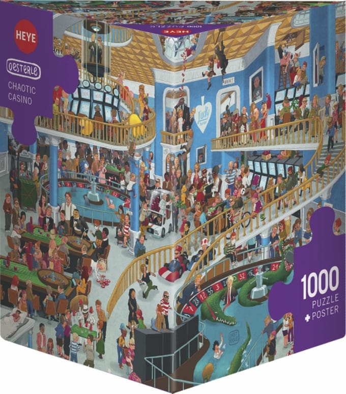 Heye Puzzel Puz.Chaotic Casino 1000 3-hk..