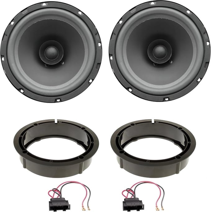 120 Watt 16,5 cm Biconische Auto Speakerset Universeel