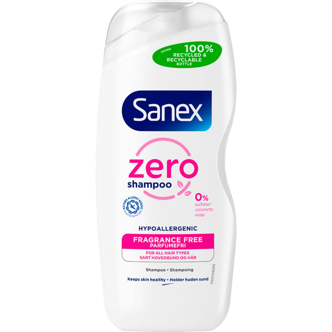 Sanex - Shampoo - Zero% - Normal Hair - 250ml