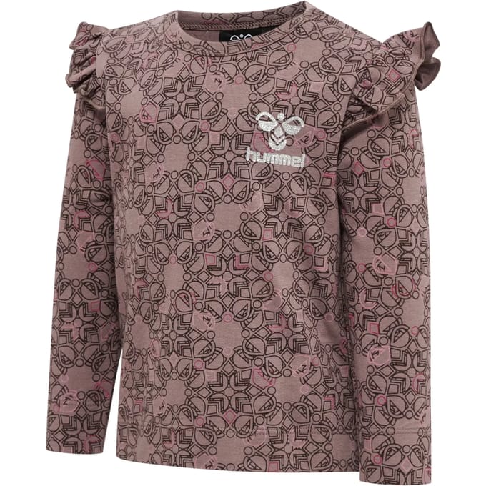 T-shirt met lange mouwen voor babymeisjes Hummel Fia
