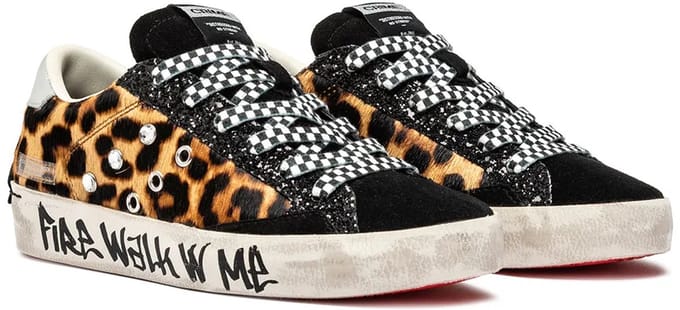 Crime London Distressed Schoenen Bruin,Zwart EU 38 Vrouw