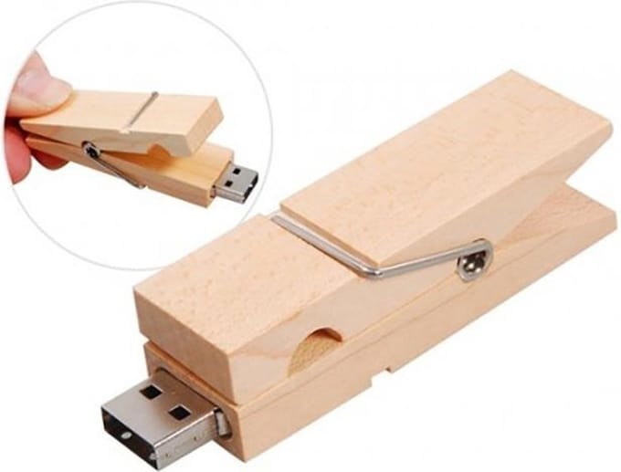 Wasknijper usb stick 32gb