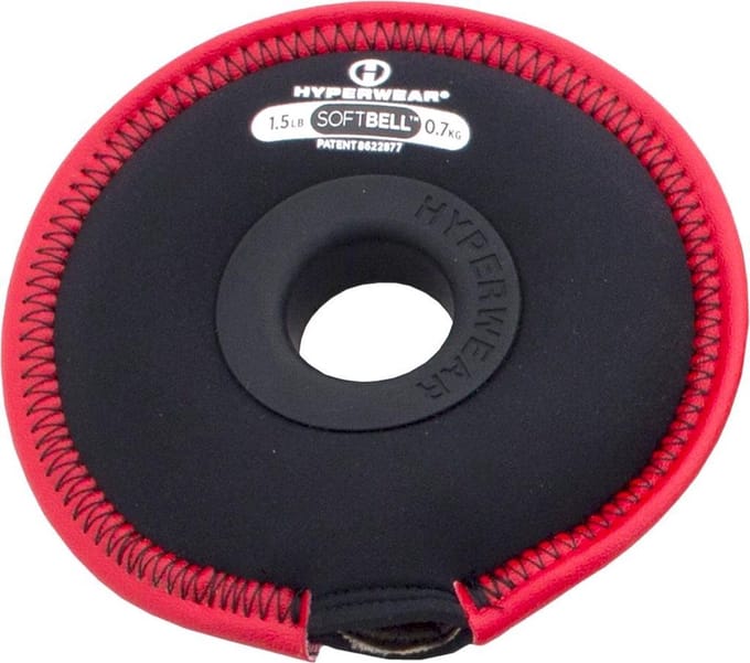 SoftBell Weight Plate 0,7 kg (1,5 lbs) - rood