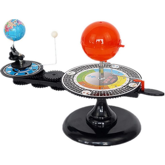 DIY Zonnestelsel Model Globe Aarde Zon Maan Orbitarium Educatief Leermiddel veelkleurig