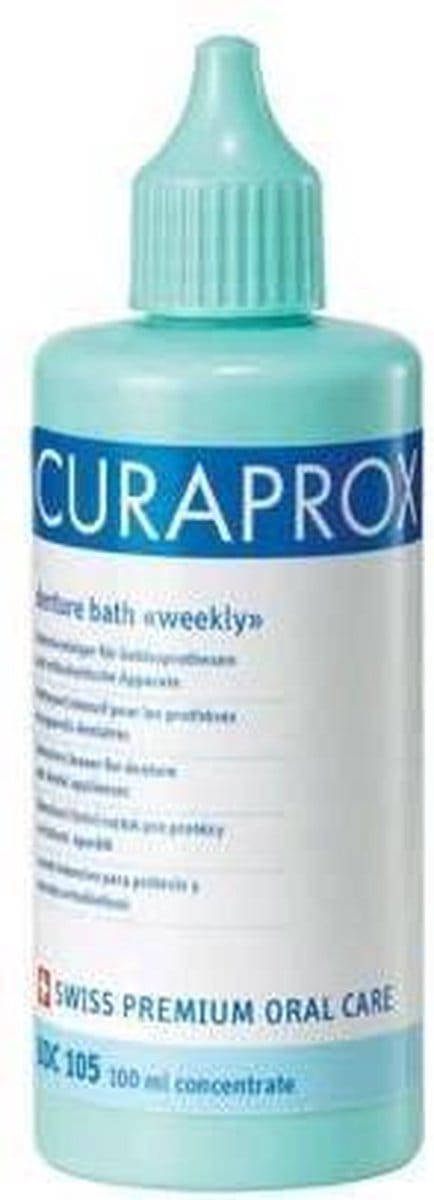 Curaprox BDC 105 Weekly Bath - Kunstgebitreiniging - 100ml - Antibacteriël