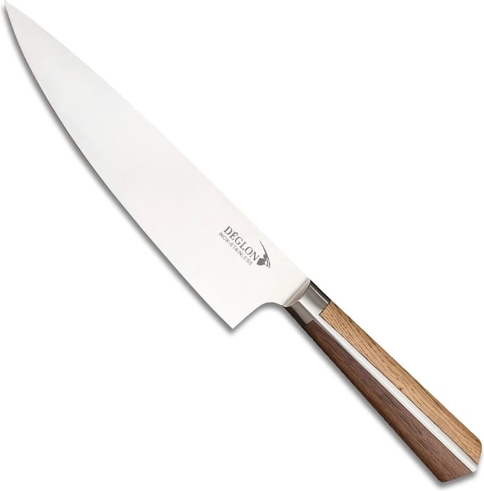 Déglon Koksmes – 20 cm – Wit eiken & notenhout – Duurzaam & stijlvol design