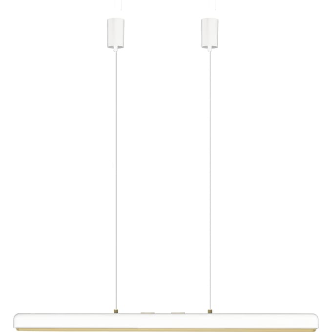 UMAGE LED hanglamp Hazel Branch, wit/messing, 100 cm