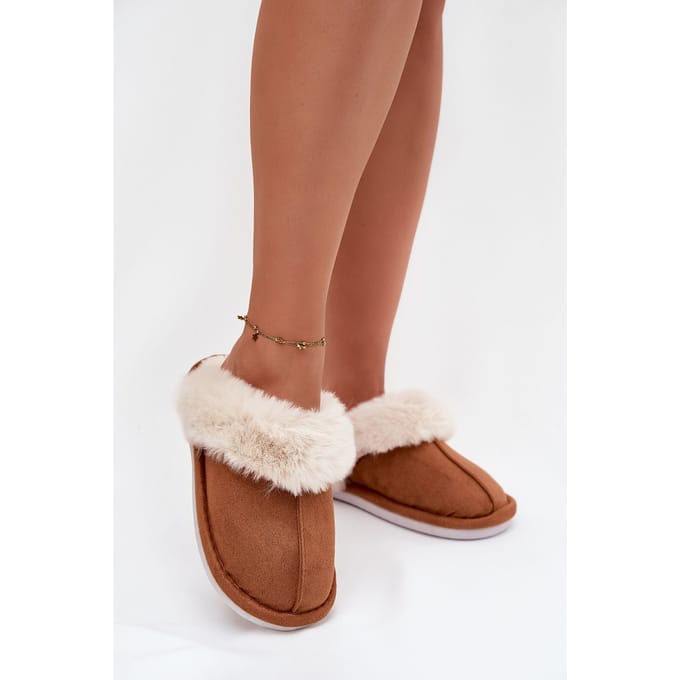 Warm Retreat Slippers - Cognac / 36
