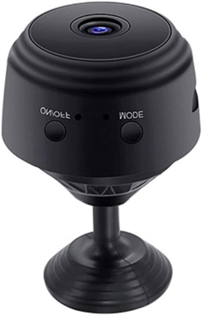 Mini Camera - Verborgen Camera - Beveiliging Thuis - Nachtzicht Functie - 54 Gram - Zwart