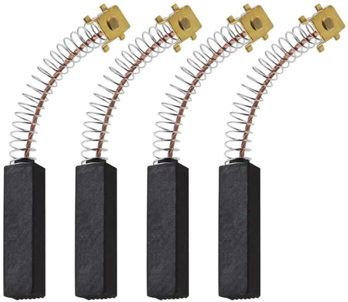 Allecto - Motor Koolborstels - Vervangingsset voor Stofzuigers - 2