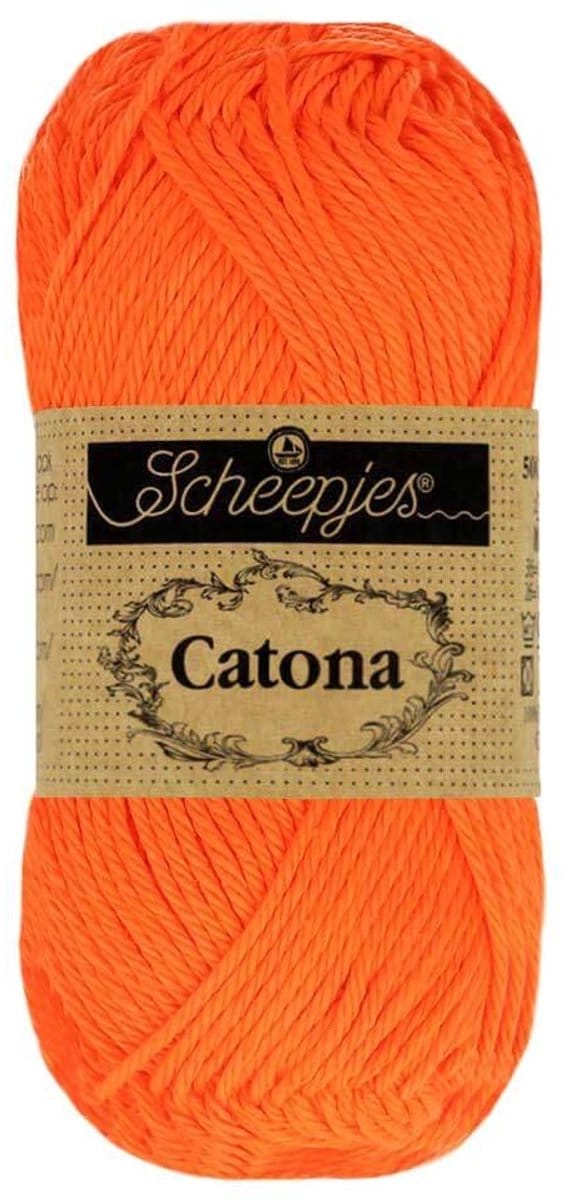 Scheepjes Catona 10gr - 603 Neon Orange