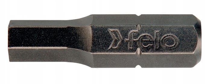 Felo Inbus Bit 4.0mm - 25mm - Hoogwaardig Gereedschap