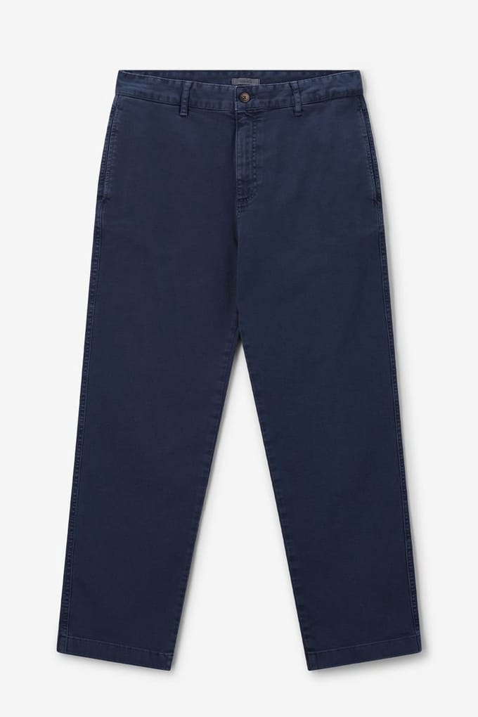 Sissy-Boy - Donkerblauwe mid-rise chino