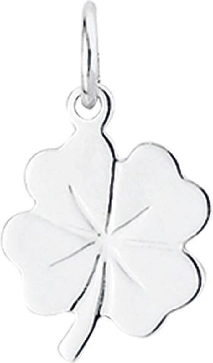 The Jewelry Collection Bedel Klavertje - Goud