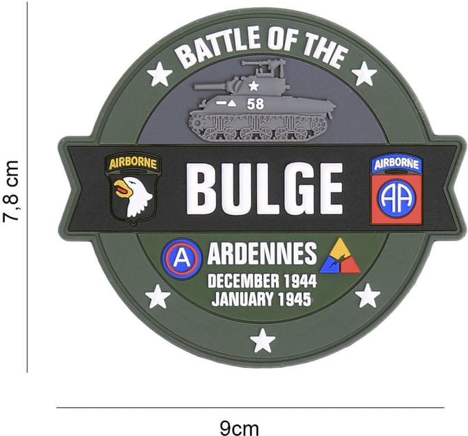 Embleem 3D PVC Battle of the bulge